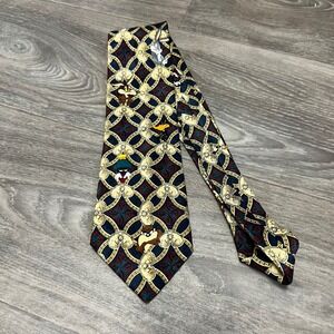 Looney Tunes Novelty Necktie Bugs Bunny Taz Daffy Duck Tie Cartoon 0355‎